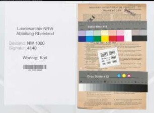 Entnazifizierung Karl Wodarg, geb. 20.03.1890 (Beamter)