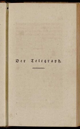Der Telegraph