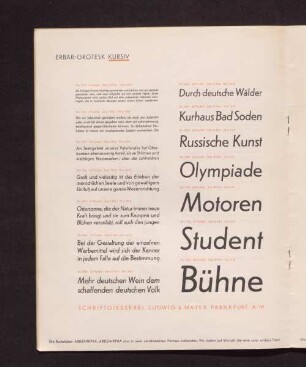 Erbar-Grotesk Kursiv