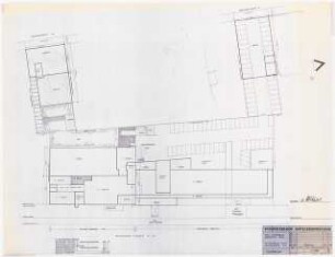 Hotel Budapester Straße/Burggrafenstraße (»Schweizerhof«), Berlin-Tiergarten Erweiterung: Lageplan 1:200