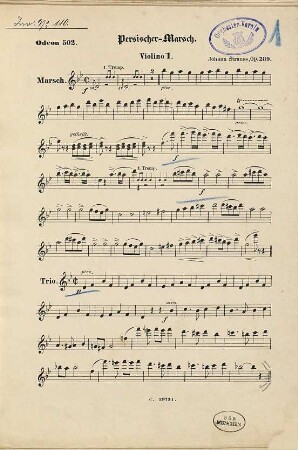 Persischer-Marsch : op. 289
