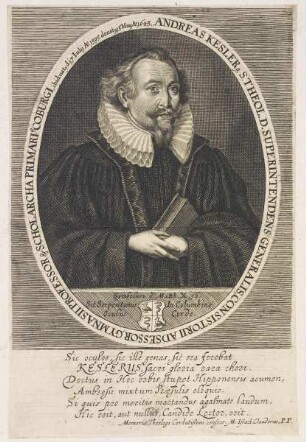 Bildnis des Andreas Keslerus