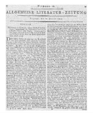 Neues bergmännisches Journal. Bd. 2. Hrsg. v. A. W. Köhler u. C. A. S. Hoffmann. Freiberg: Craz 1799