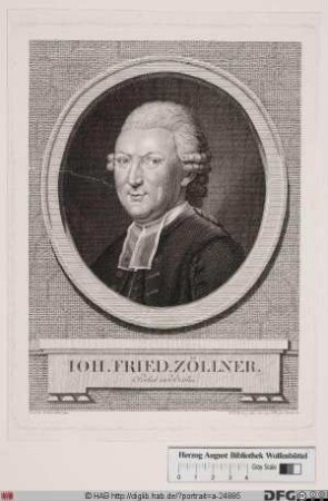 Bildnis Johann Friedrich Zöllner