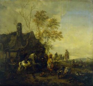 Vor der Schmiede