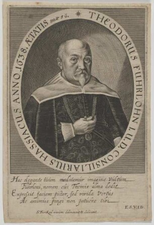 Bildnis des Theodorus Fuhrlohn