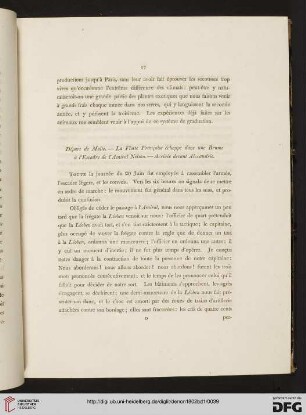 Départ de Malte. - La Flotte Française échappe dans une Brume à l'Escadre de l'Amiral Nelson. - Arivée devant Alexandrie