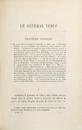 Le général Yusuf par le colonel Corneille Trumelet, 2