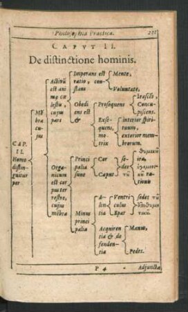 Caput II. De distinctione hominis.