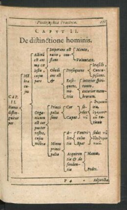 Caput II. De distinctione hominis.