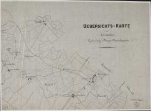 Übersichtskarte der Gemeinden Ludenberg-Morp-Vennhausen