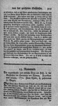 Die tugendhafte und redliche Frau am Hofe, in der Geschichte der Henriette von Rivera. T.1.2.