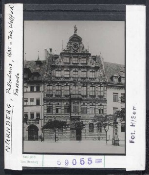 Nürnberg: Pellerhaus, Fassade, 1605 von Jakob Wolff d. Ä.