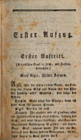 Fürstengröße : Ein vaterländisches Schauspiel in fünf Aufzügen ; Für das k. k. Hoftheater