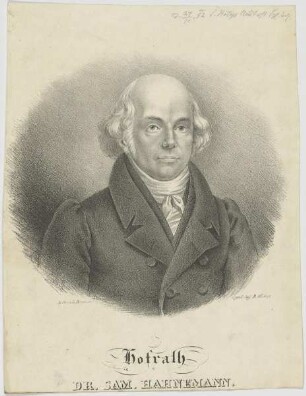 Bildnis des Sam. Hahnemann