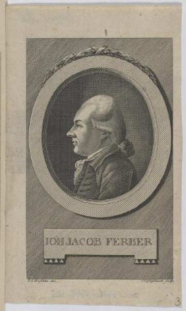 Bildnis des Iohann Iacob Ferber