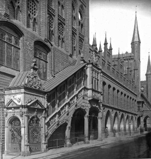 Lübeck, Rathaus, Ostfassade / a 1594 (?)