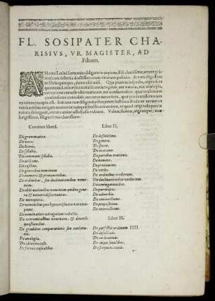 Continet liber I. - V.