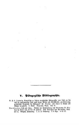Pädagogische Bibliographie