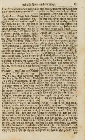 Epist. am 5. Sonnt. nach der Offenb. Christi
