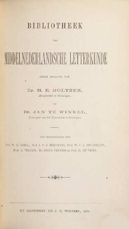 Jacob van Maerlant's naturen bloeme