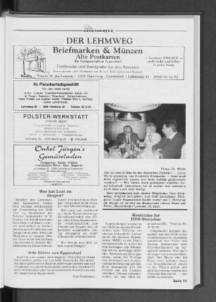 Kostenlos für DDR-Besucher