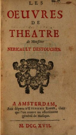 Les oeuvres de théâtre