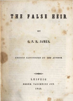 The false heir