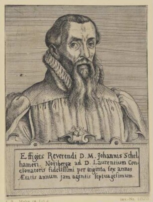 Bildnis des Johannes Schelhamerus