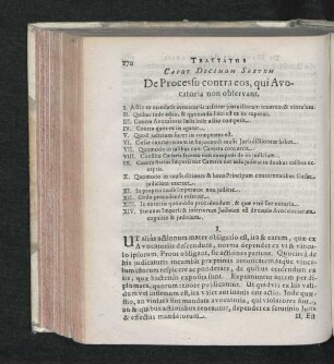 Caput Decimum Sextum. De Processu contra eos, qui Avocatoria non observant.