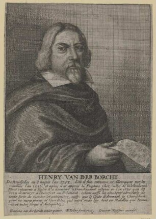 Bildnis des Henry van der Borcht