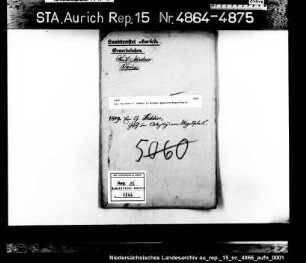 Die von Enno G. Hedden in Norden geplante Nagelfabrik