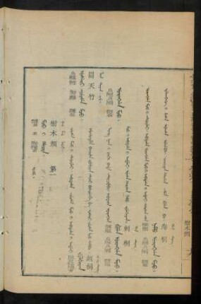 Moo i hacin. uju = 樹木類 第一