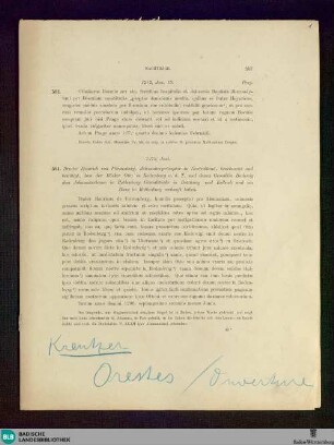 Orestes. Excerpts - Don Mus.Ms. 1139 : orch; KWV 1116