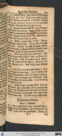 Psalmen-Lieder.