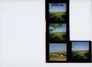 Elbebrücke, Torgau, 1993