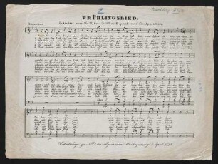 Lied Nr.2 Frühlingslied