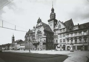Werdau : Werdau. Rathaus. Ansicht vom Markt
