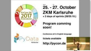 EuroSciPy 2017: Lightning Talks