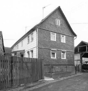 Fachwerkwohnhaus; Ranstadt, Untere Sackgasse 6, Untere Sackgasse 8