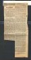 Zeitungsausschnitte über den Prozess gegen Hauptmann von Kessel