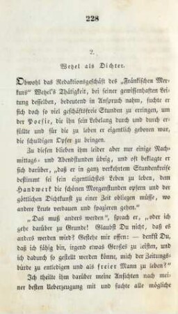2. Wetzel als Dichter