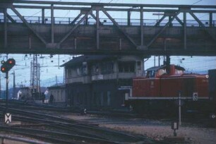 Untertürkheim Rbf Befehlsstellwerk Lok290 229 Eszet-Steg Rangierer