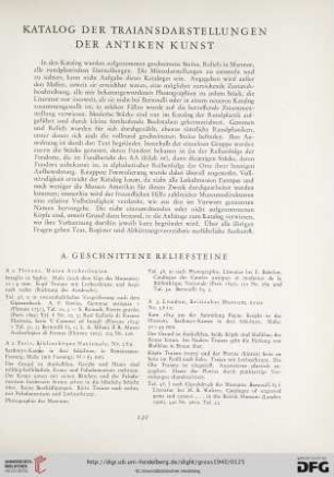 Katalog der Traiansdarstellungen der antiken Kunst