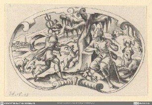 Merkur und Battus