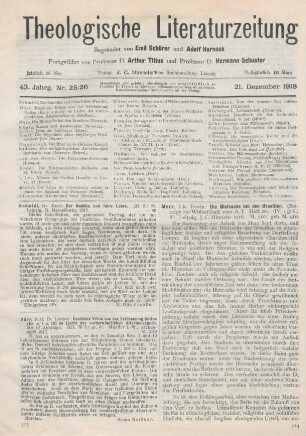 314-315 [Rezension] Merz, Erwin, Die Blutrache bei den Israeliten