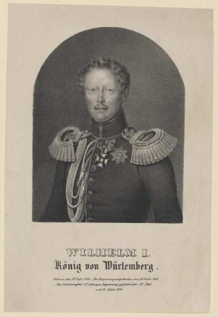 Bildnis des Wilhelm I.