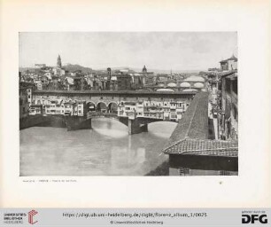 Firenze - Veduta dei tre ponti