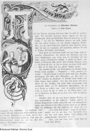 Lena Wies Vignette (Theodor Storm)
