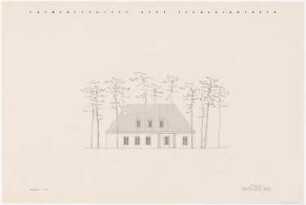 Haus Schwanenwerder, Berlin-Nikolassee: Ansicht 1:100